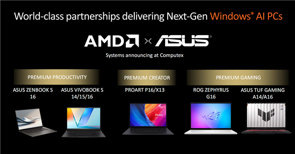 世界最強NPU！AMD銳龍AI 300系列發布：AI PC煥然一新